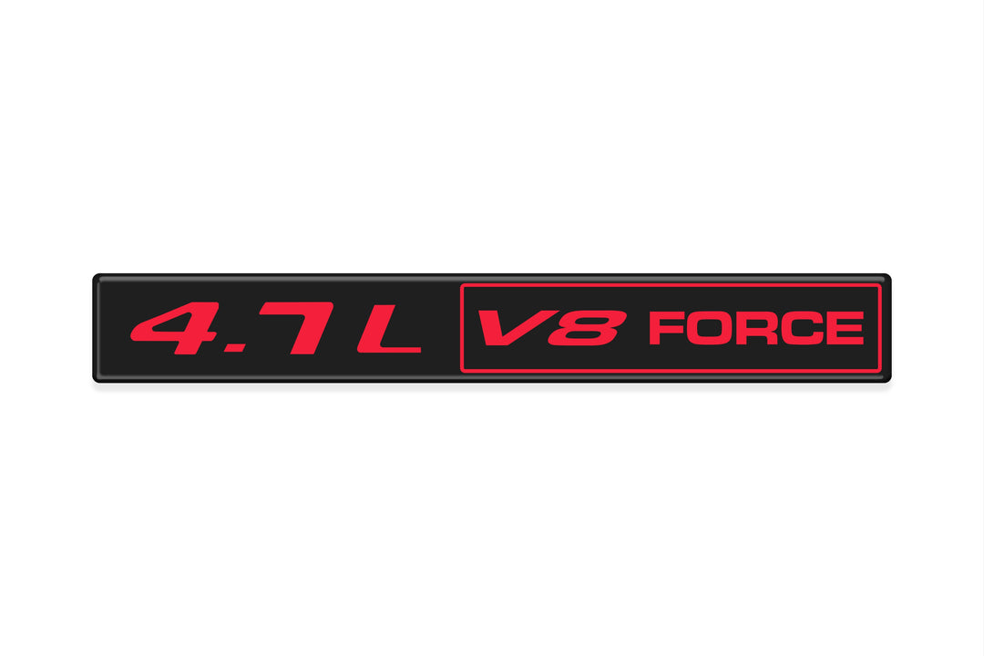Engine Badge Fits Any Toyota Tundra