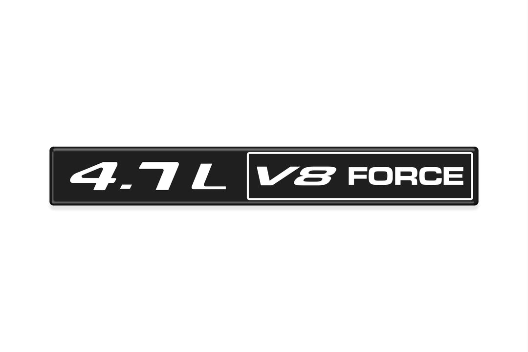 Engine Badge Fits Any Toyota Tundra
