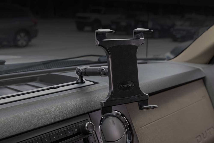 TRAXX™ - Fast Track Dash Bracket With Tablet Mount | 2008-2016 Ford Super Duty, 2011-2025 F-650 & F-750 (See Compatibility Info For Year/Trim Details)