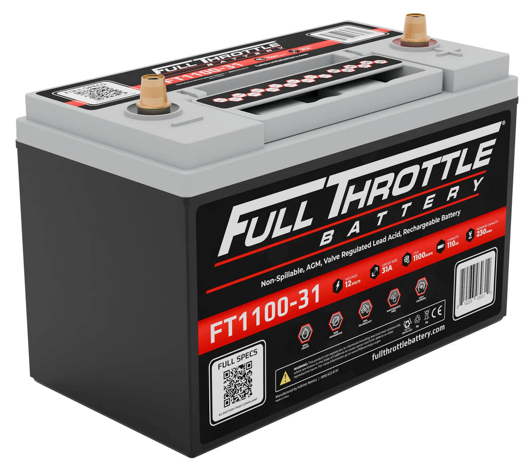Full Throttle FT1100-31 AGM battery