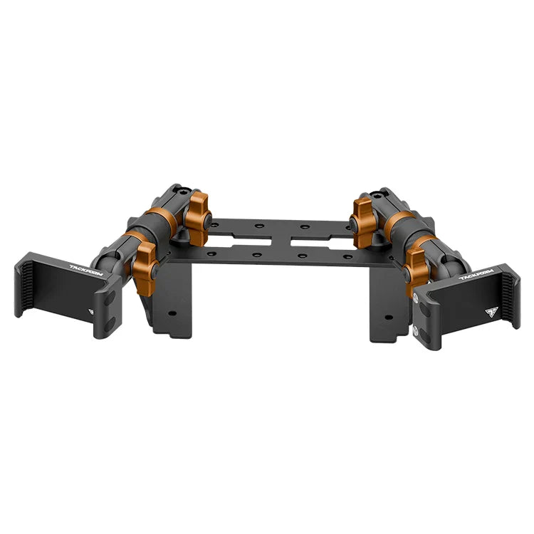 TRAXX™ - Fast Track Dash Bracket With Dual 20LITE Phone Mounts | 2022 Ford Super Duty (Compatible With 12” Screen ONLY)