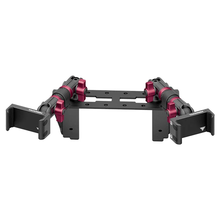 TRAXX™ - Fast Track Dash Bracket With Dual 20LITE Phone Mounts | 2022 Ford Super Duty (Compatible With 12” Screen ONLY)