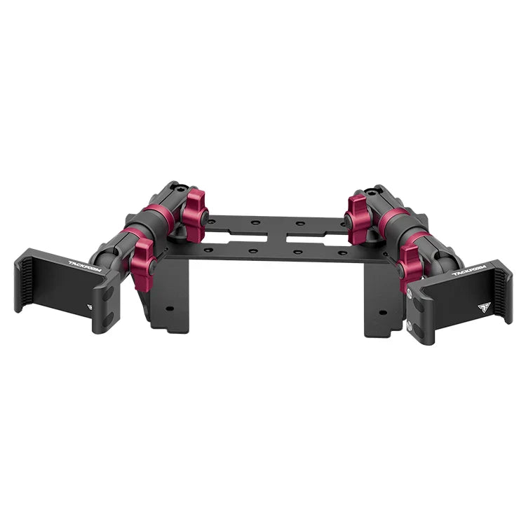 TRAXX™ - Fast Track Dash Bracket With Dual 20LITE Phone Mounts | 2022 Ford Super Duty (Compatible With 12” Screen ONLY)