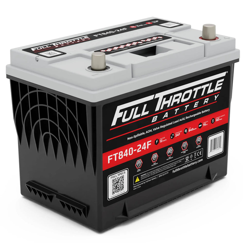 Full Throttle FT840-24F AGM battery