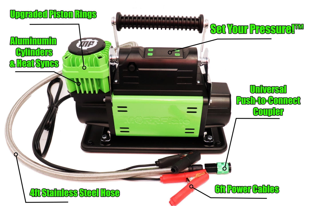 MORRFlate FiveSix PSI Pro Portable 12v Compressor - Gen2