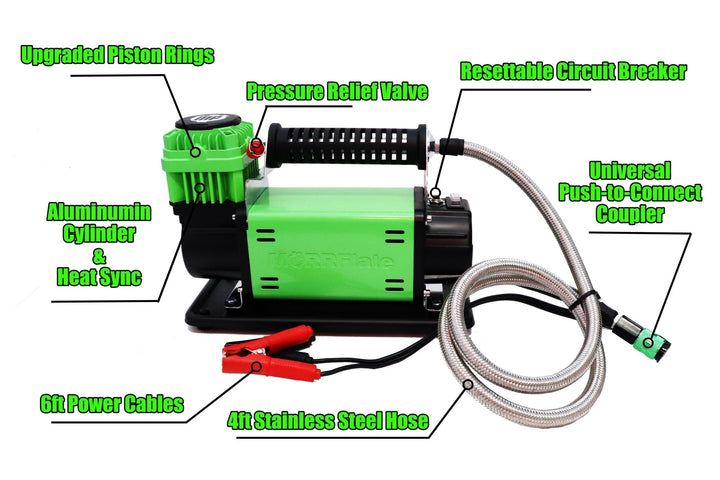 MORRFlate FiveSix Portable 12v Off Road Air Compressor - Gen2