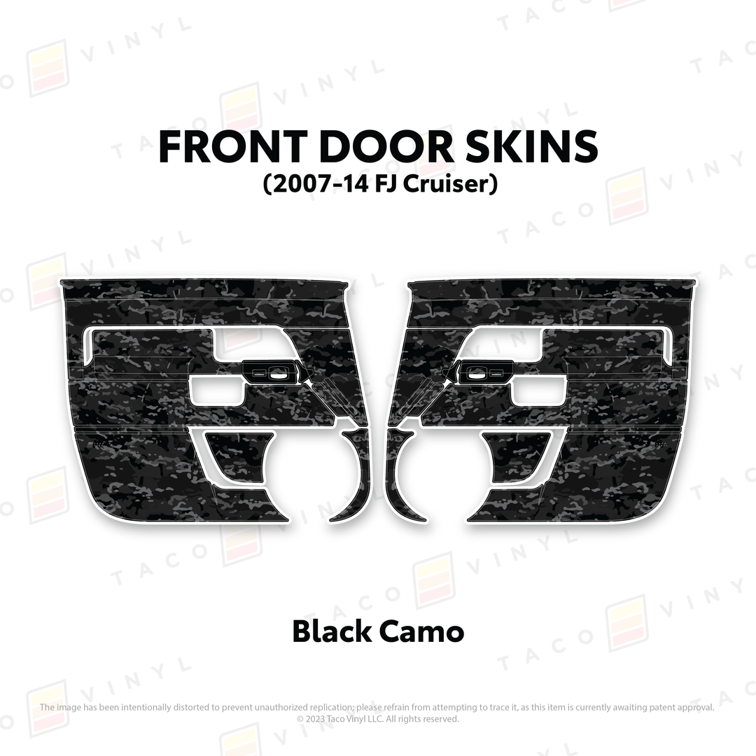Taco Vinyl Door Skins for FJ Cruiser (2007-2014)