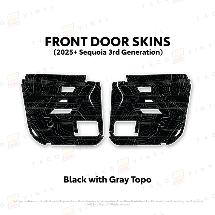 2023+ Sequoia Door Skins