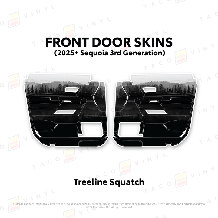 2023+ Sequoia Door Skins
