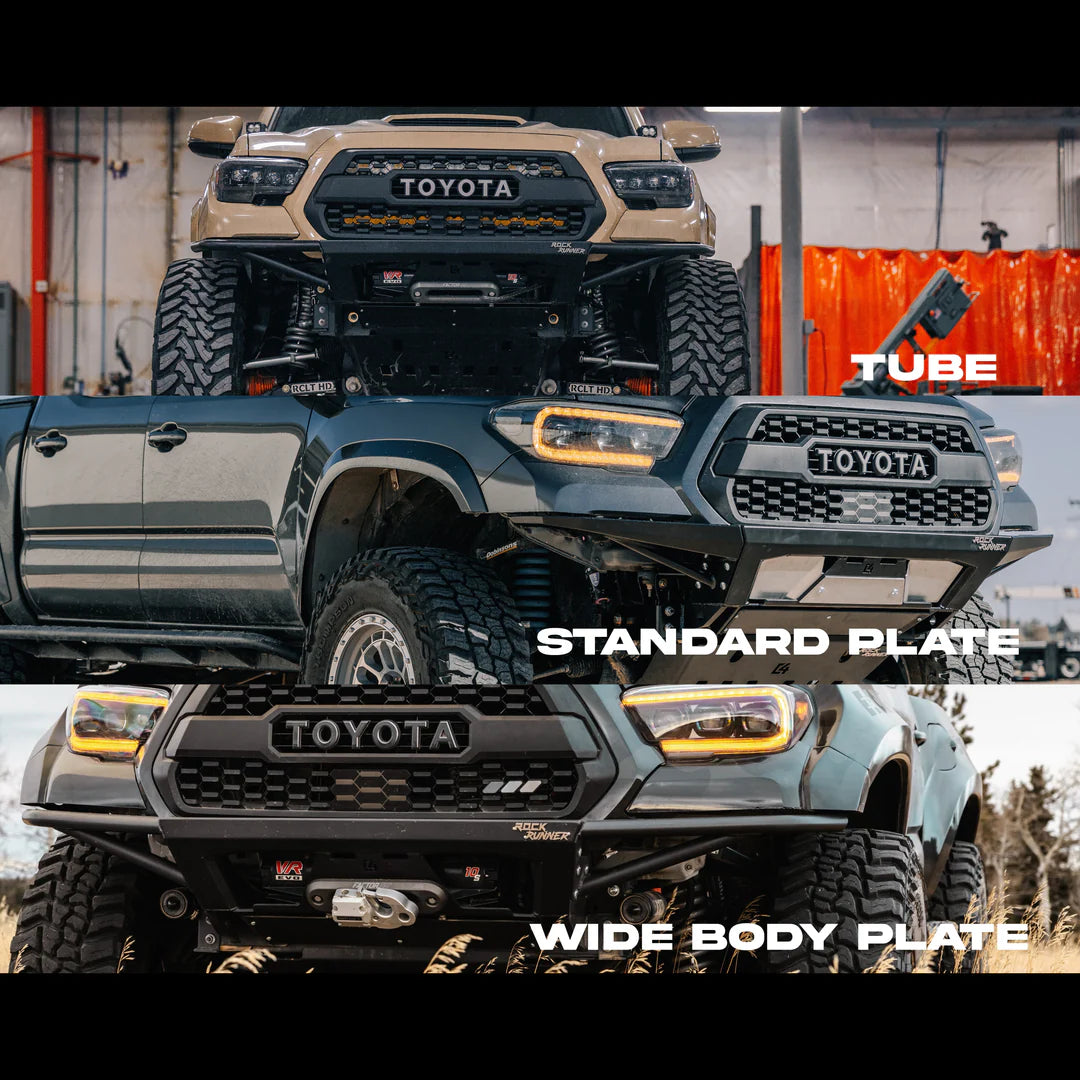 C4 Fabrication Rock Runner Front Bumper for Tacoma (2016-2023)