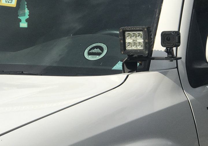 Cali Raised LED Ditch Light Bracket Extensions