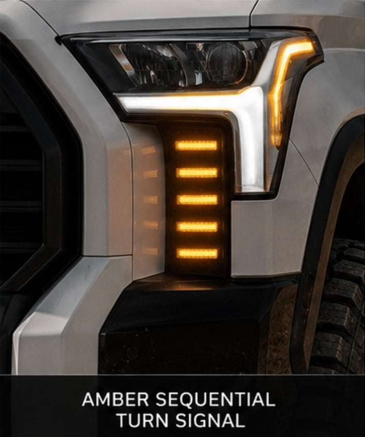 LED DRL Vent Lights For Tundra 2022-2026