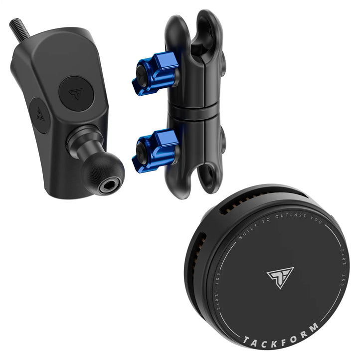 LINK™ Grab Handle Mount With MagSafe/Qi2 Charging and Cooling Phone Holder | 3.5" Arm | 2024+ Jeep JL, Gladiator, and 4XE