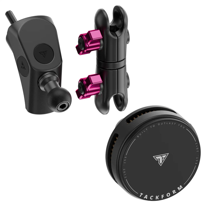 LINK™ Grab Handle Mount With MagSafe/Qi2 Charging and Cooling Phone Holder | 3.5" Arm | 2024+ Jeep JL, Gladiator, and 4XE