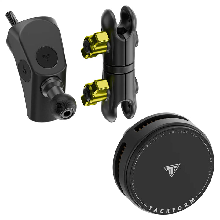 LINK™ Grab Handle Mount With MagSafe/Qi2 Charging and Cooling Phone Holder | 3.5" Arm | 2024+ Jeep JL, Gladiator, and 4XE