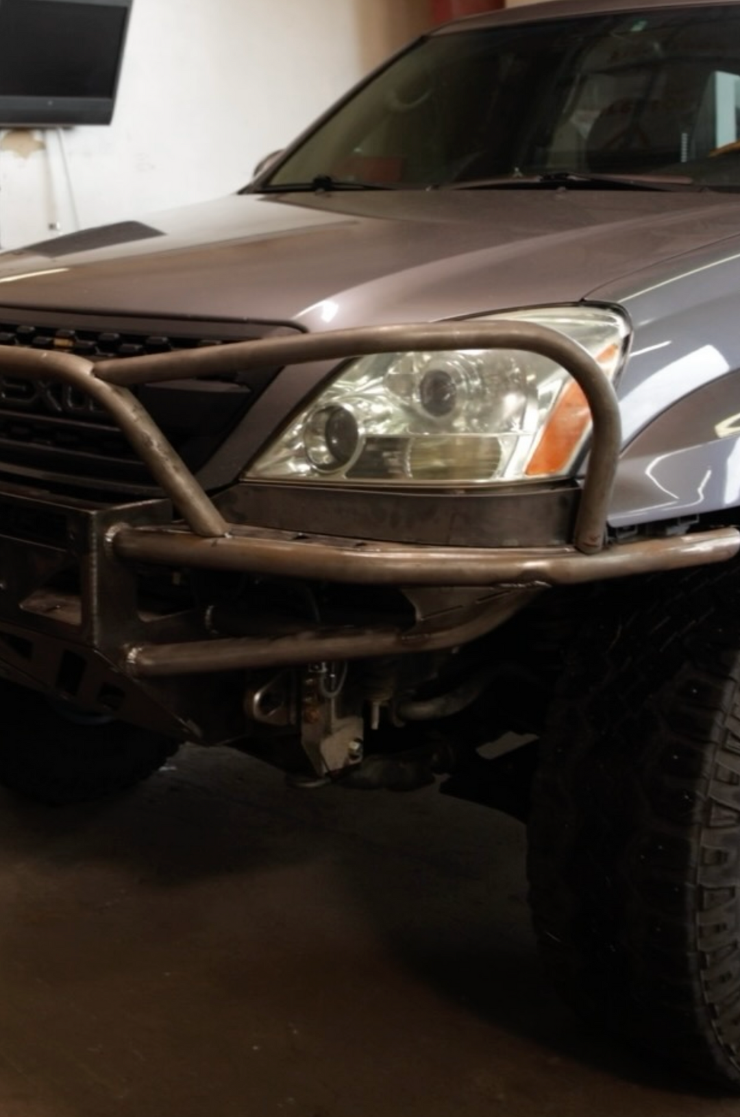 Lil B's Fab  Hybrid Front Bumper for GX470