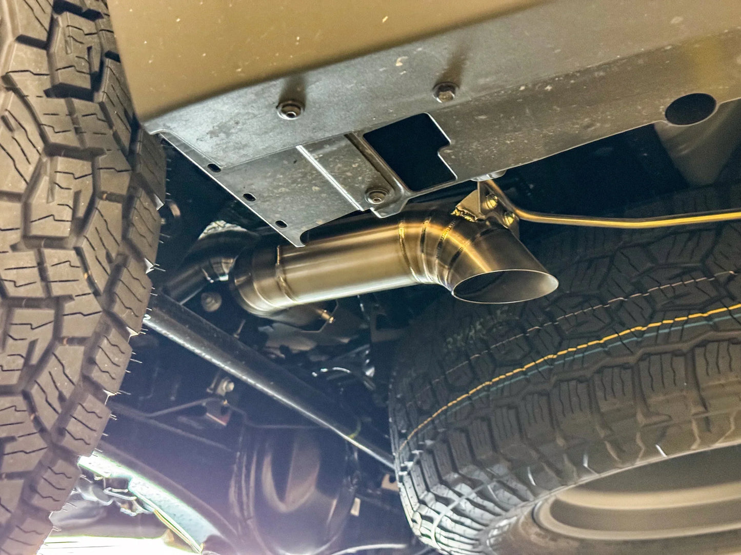 Nytop Titanium Axle Dump Exhaust for Land Cruiser & GX550 (2024+)