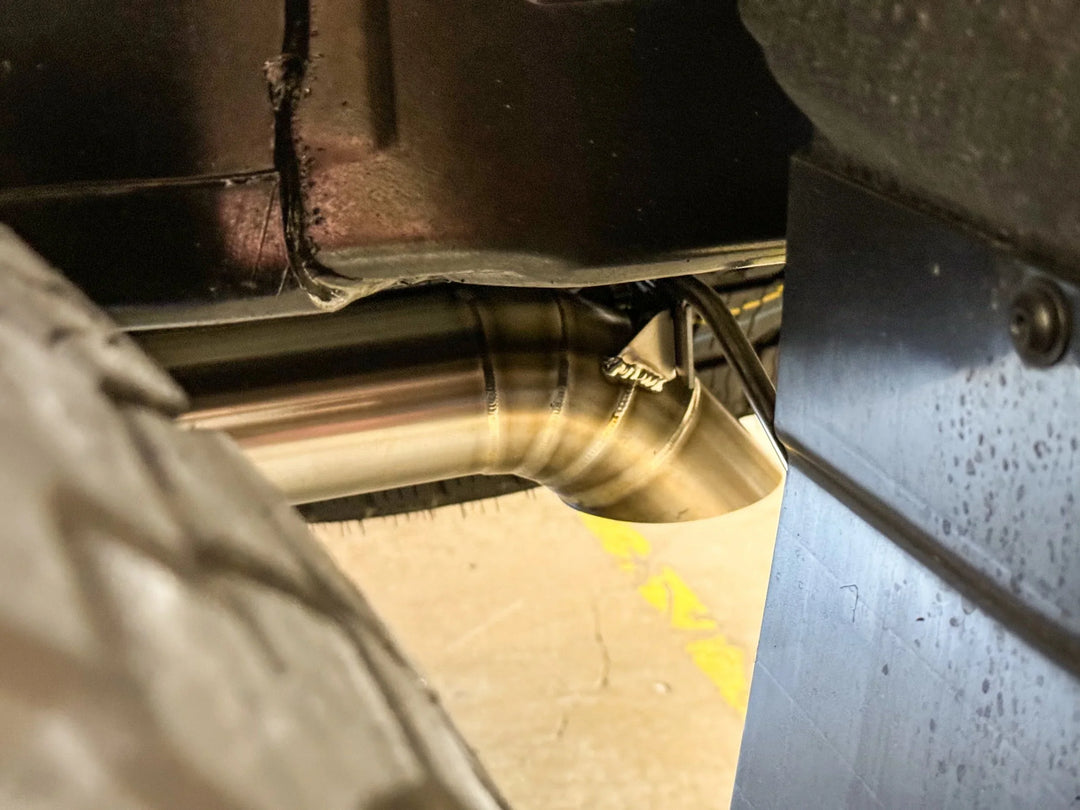 2024-Current Lexus GX550/Toyota Land Cruiser Titanium Axle Dump Exhaust