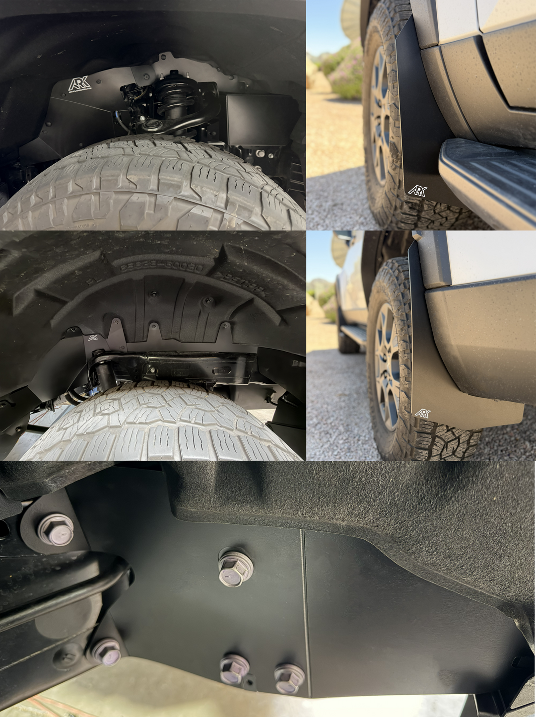 Ark Splash Guards  Overtrail TriXpoly Complete Kits - Bundle and Save for GX550 (2024+)
