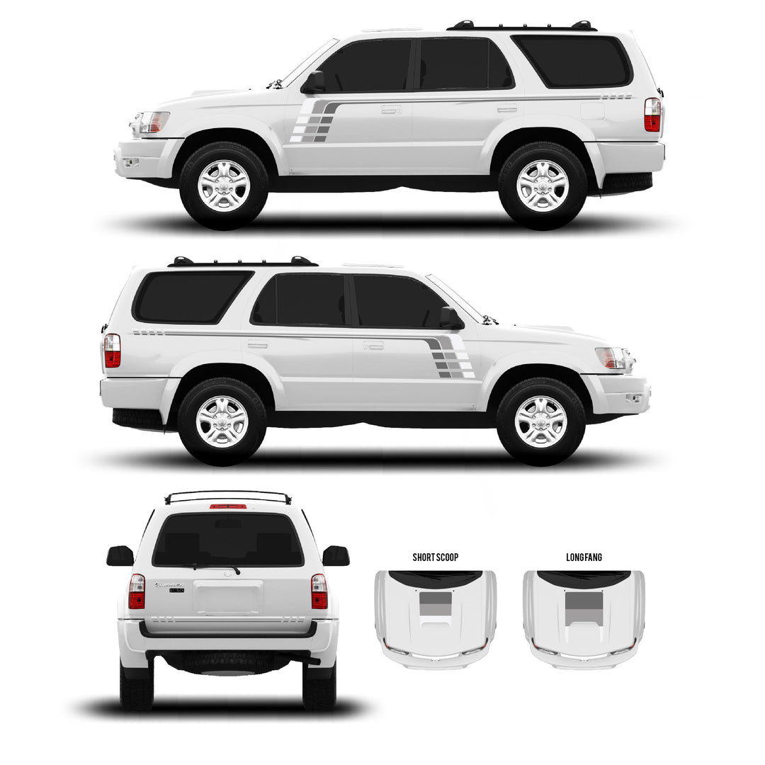 1996-2002 & 2003-2009 4Runner Checkered Stripe Kit