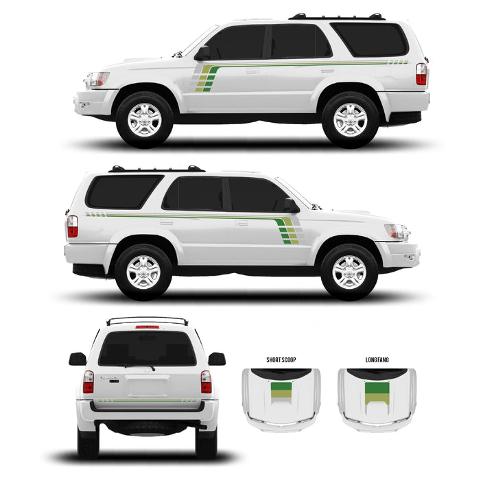 1996-2002 & 2003-2009 4Runner Checkered Stripe Kit