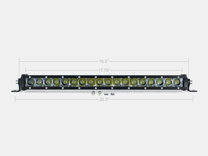 Cali Raised LED 20" Slim Single Row LED Bar