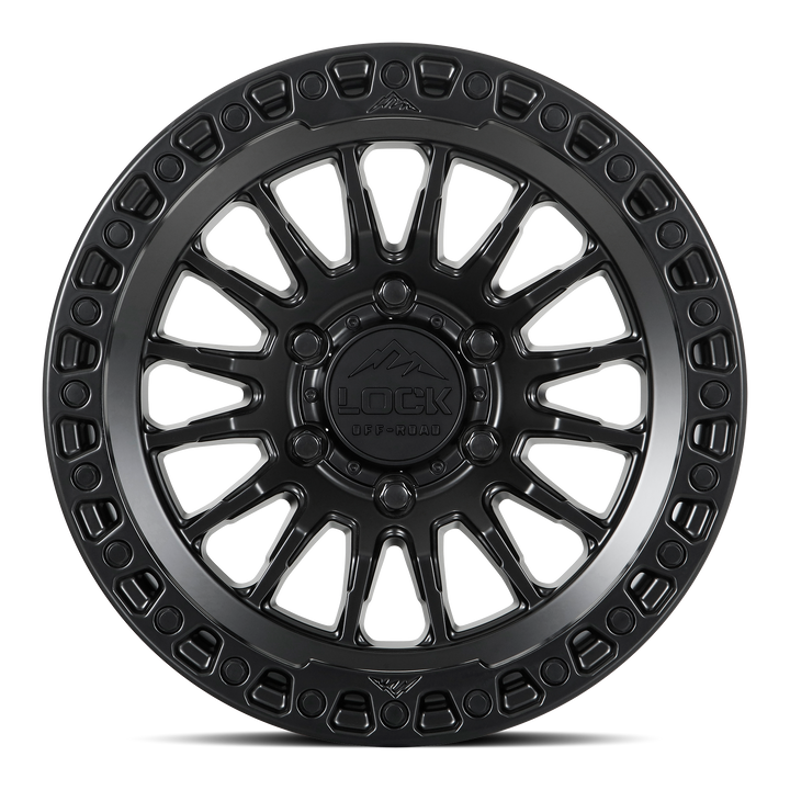 GRIT- MATTE BLACK W MATTE BLACK RING