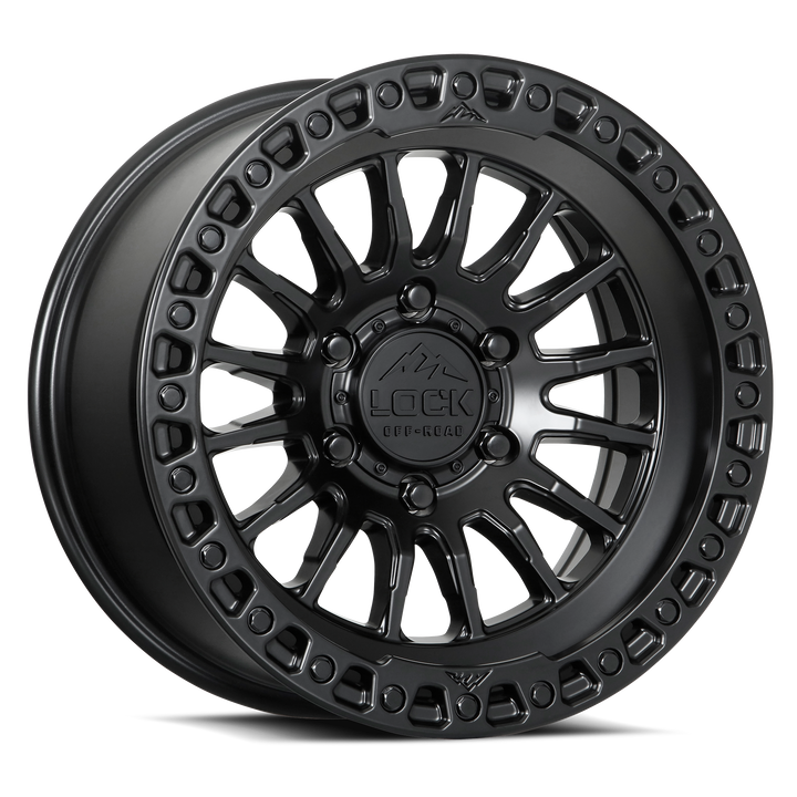 GRIT- MATTE BLACK W MATTE BLACK RING