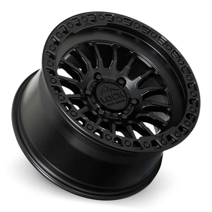 GRIT- MATTE BLACK W MATTE BLACK RING