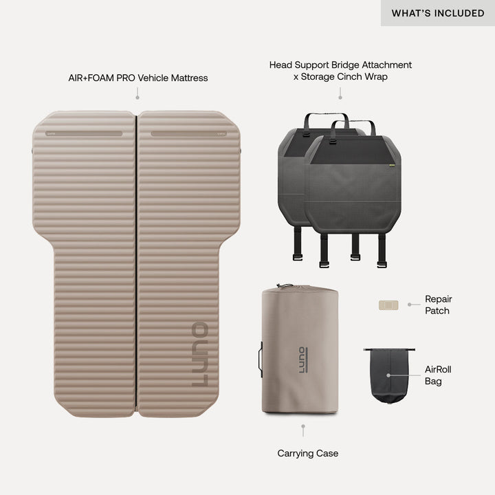 Luno® AIR+FOAM Pro Vehicle Mattress