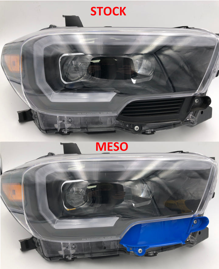 Meso Customs Headlight Trim Plates for Tacoma (2016-2023)