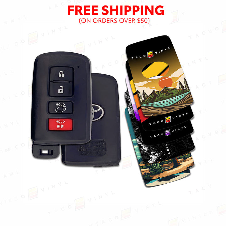 Toyota Key Fob Decals (HYQ14FBB)