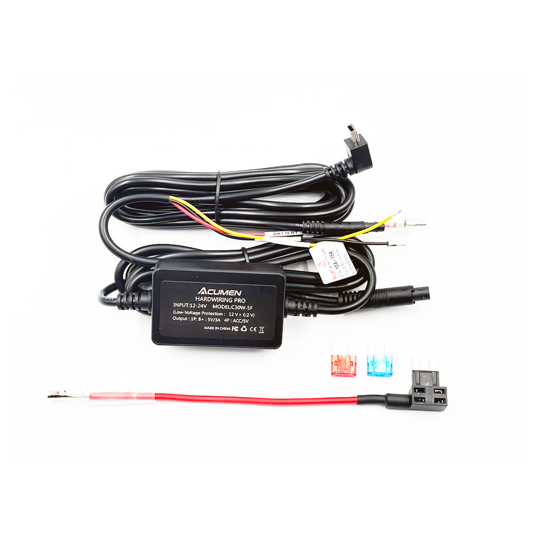 Acumen Camera Hardwire Kit with Micro USB Plug