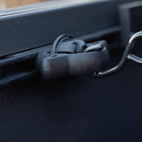 Charvonia Design Rail Tie-Downs for Tacoma (PAIR) (2005-2026)
