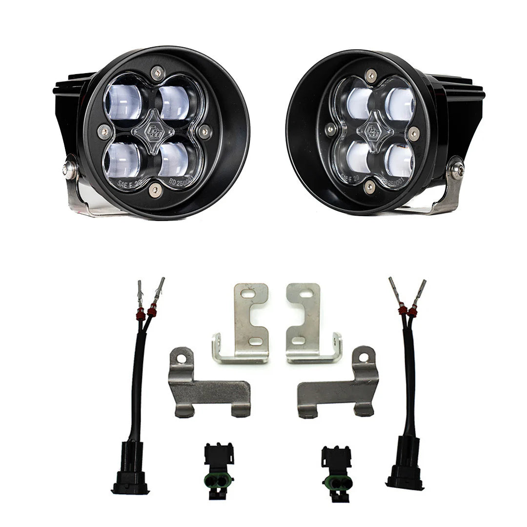 TOYOTA SQUADRON-R SAE FOG POCKET LIGHT KIT - TOYOTA 2010-24 4RUNNER; 2012-23 TACOMA; 2014-21 TUNDRA - 447641