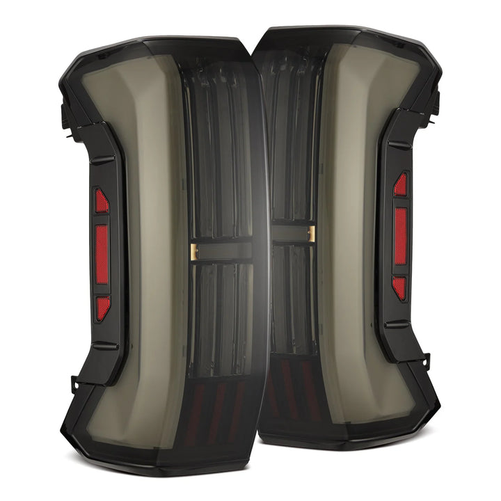 Alpharex NOVA-Series Prismatic LED Tail Lights Alpha-Black For Tundra 2022-2026
