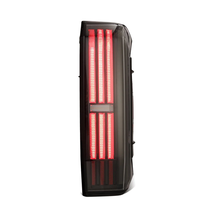 Alpharex NOVA-Series Prismatic LED Tail Lights Alpha-Black For Tundra 2022-2026