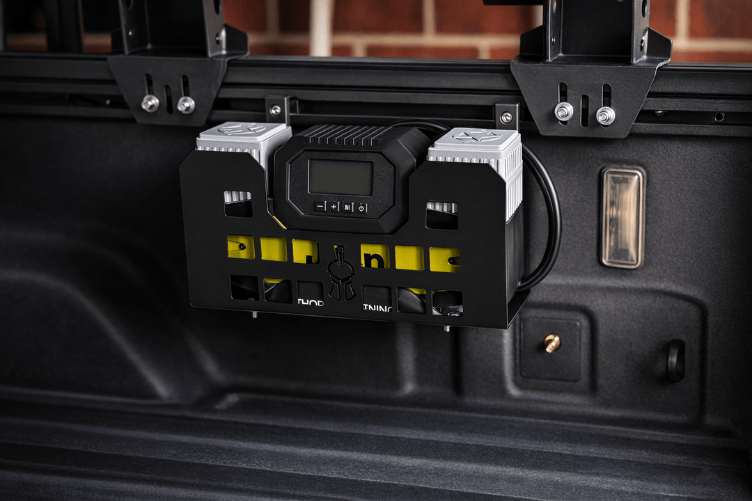 Thor's Lightning Refuge MOLLE Portable Air Compressor Mount for Toyota Tacoma 2005-Present and Toyota Tundra 2007-Present