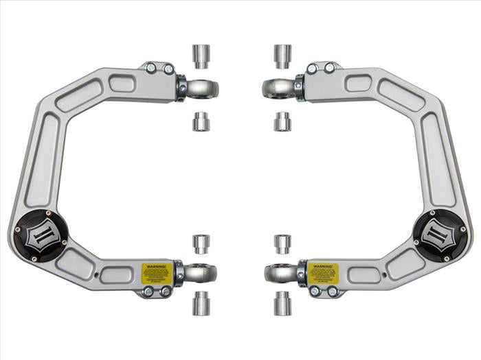 ICON BILLET FRONT UPPER CONTROL ARM W/ DELTA JOINT KIT FOR 2005-2023 TOYOTA TACOMA