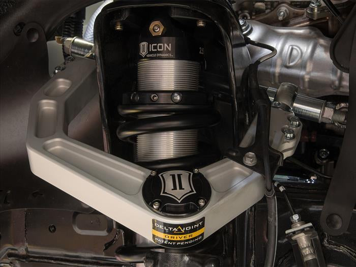 ICON BILLET FRONT UPPER CONTROL ARM W/ DELTA JOINT KIT FOR 2005-2023 TOYOTA TACOMA