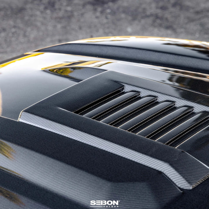 Seibon TR-STYLE Carbon Fiber Hood For 2024+ Toyota Tacoma / 2025+ 4runner