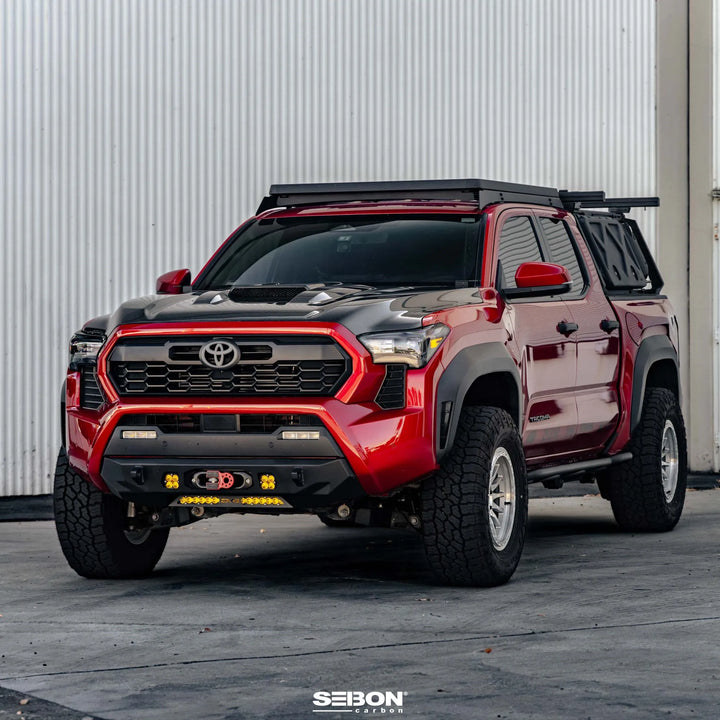 Seibon TR-STYLE Carbon Fiber Hood For 2024+ Toyota Tacoma / 2025+ 4runner