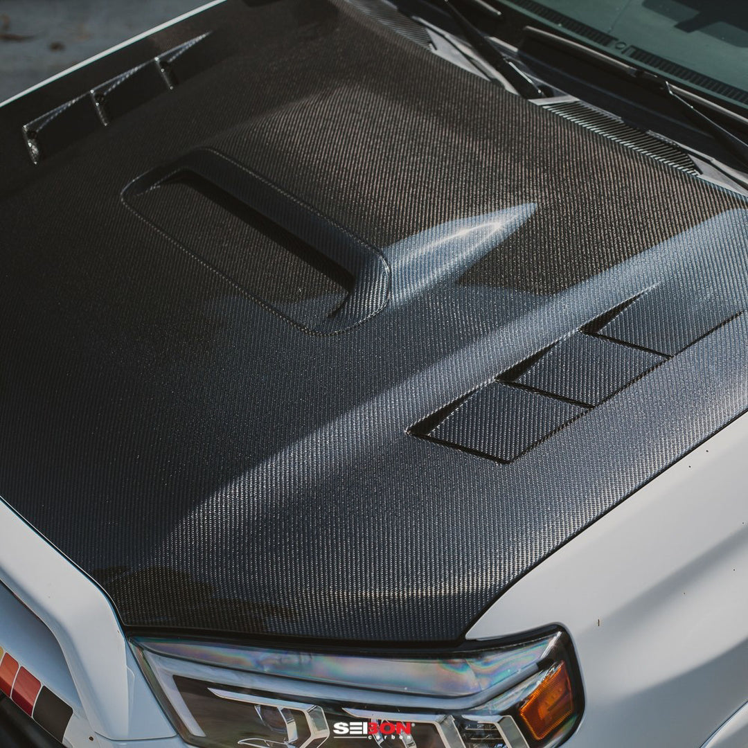 Seibon TS-Style Carbon Fiber Hood 4Runner (2010-2024)