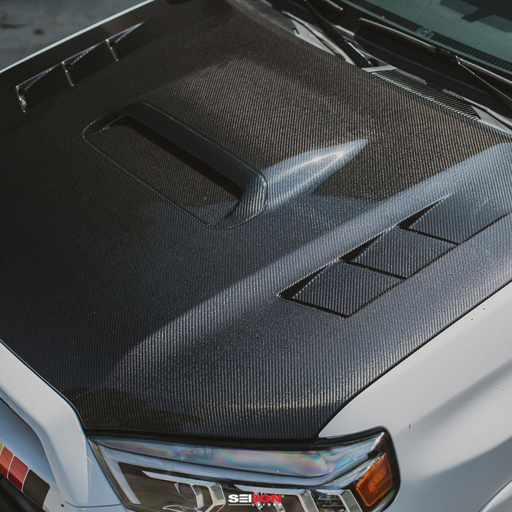 Seibon TS-Style Carbon Fiber Hood 4Runner (2010-2024)