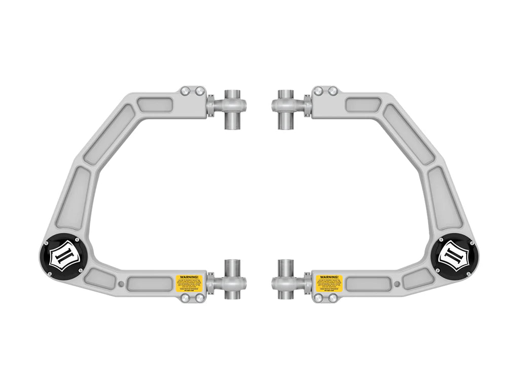 Icon Billet FrontUpper Control Arms w/ Delta Joint Pro for Tacoma (2024+),Land Cruiser (2024+), GX550 (2025+) , 4Runner (2025+)
