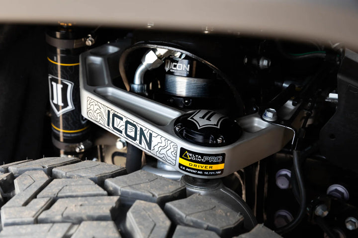 Icon Billet FrontUpper Control Arms w/ Delta Joint Pro for Tacoma (2024+),Land Cruiser (2024+), GX550 (2025+) , 4Runner (2025+)