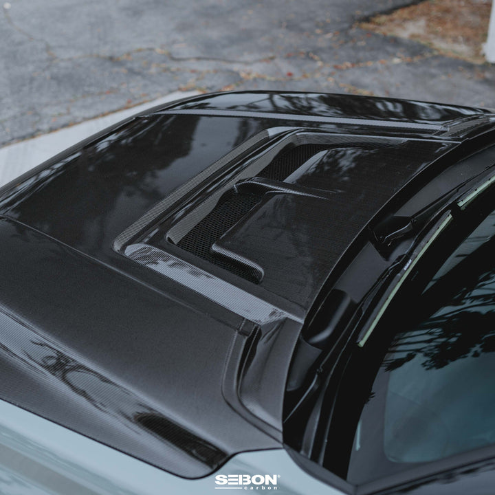 Seibon RR-Style Carbon Fiber Hood For Tundra (2022+) & Sequoia (2023+)