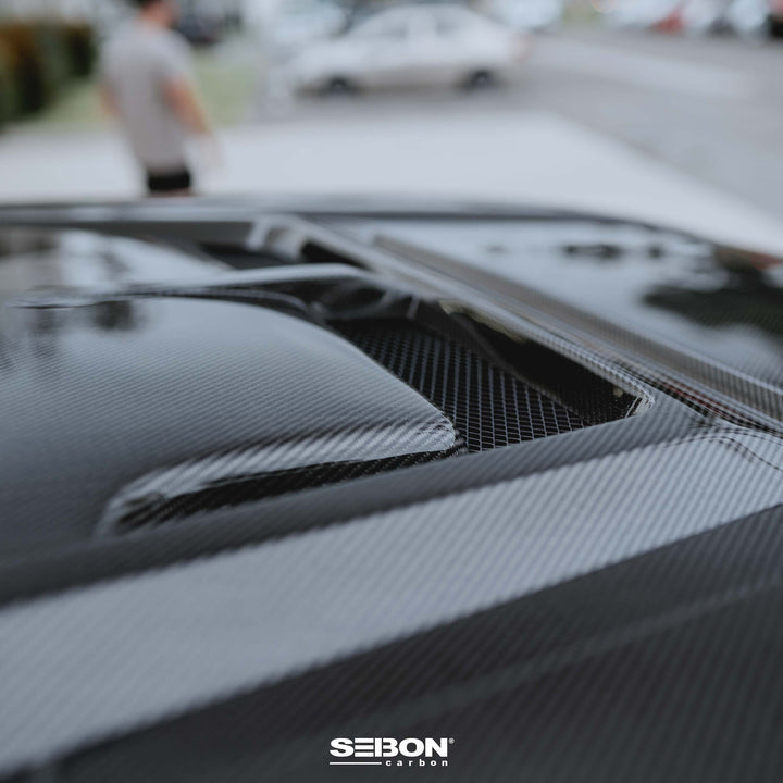 Seibon RR-Style Carbon Fiber Hood For Tundra (2022+) & Sequoia (2023+)