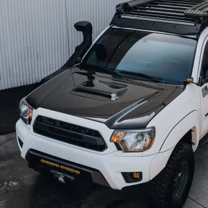 Seibon TR-Style Carbon Fiber Hood For Tacoma (2012-2015)