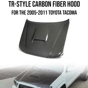 Seibon TR-Style Carbon Fiber Hood For Tacoma (2005-2011)